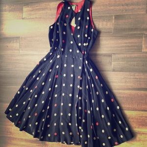Anthropologie Dresses - Anthropologie polka-dot wrap dress Anthropologie Dresses - Anthropologie polka-dot wrap dress